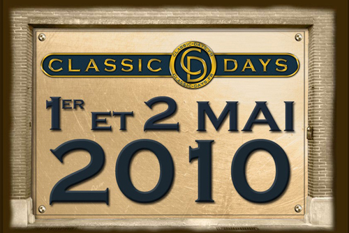 Dates connues pour le Classic Day 2010