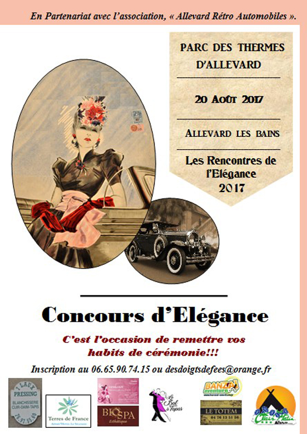 Concours Elegance Allevard Les Bains 2017