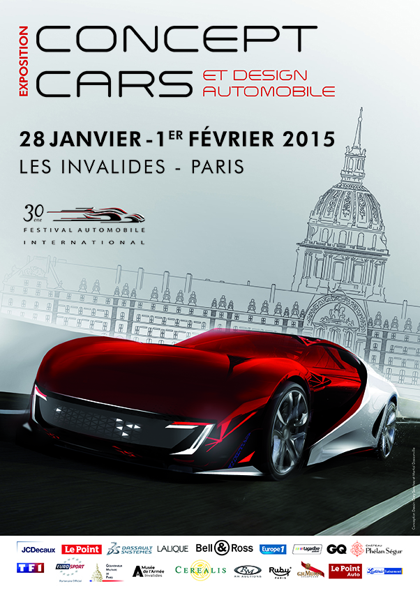Exposition Concept Cars Paris 2015