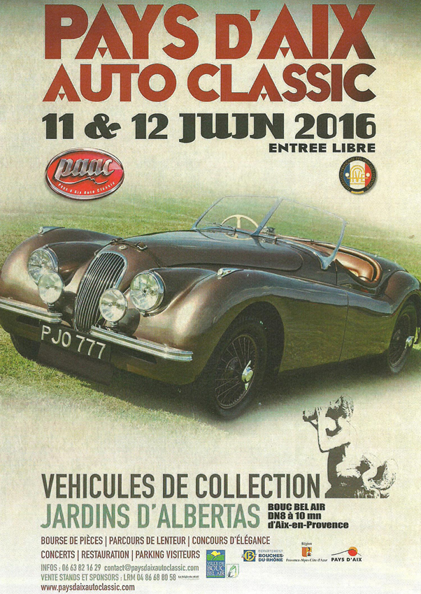 Pays D Aix Auto Classic 2016