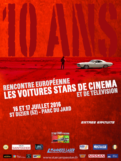 Rencontre europeenne des voitures stars de cinema 2016