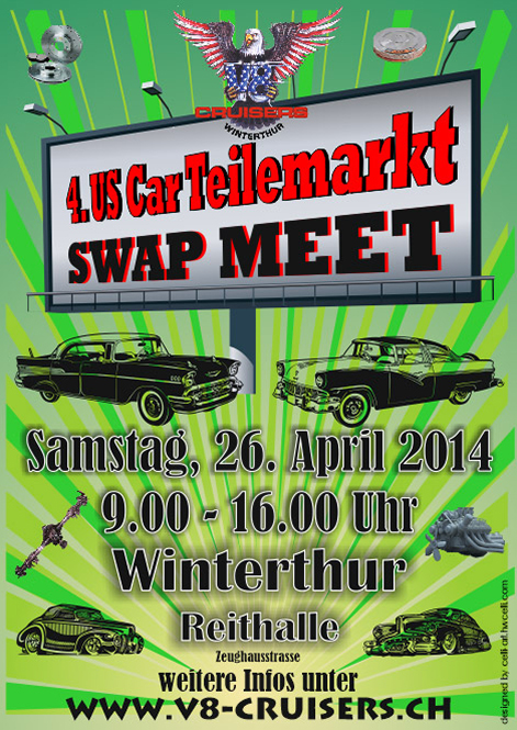 Us Car Teilemarkt Swap Meet 2014