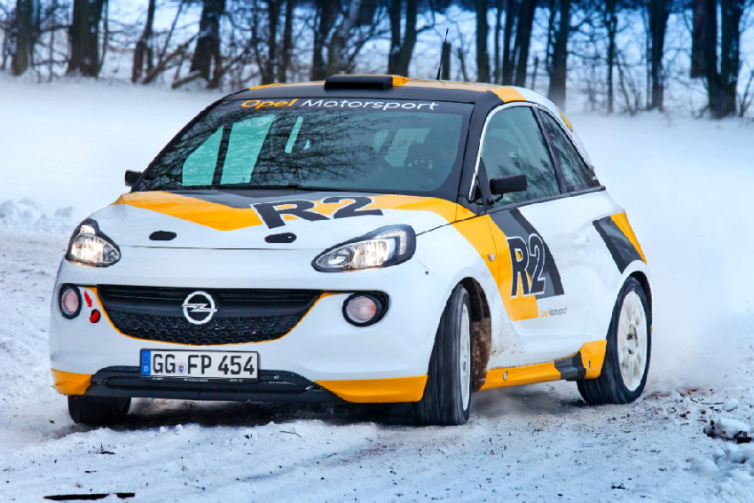 Opel Adam R2, de retour en rallye
