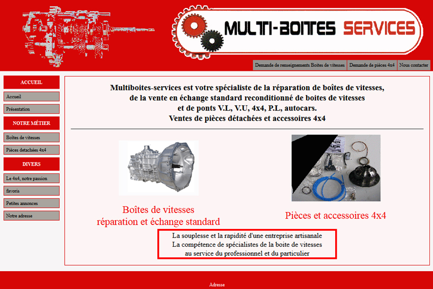 Multi-boites Services