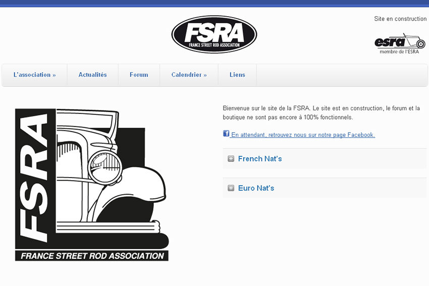 La France Street Rod Association (FSRA) rassemble tous les passionnés de "Street Rod" en France.