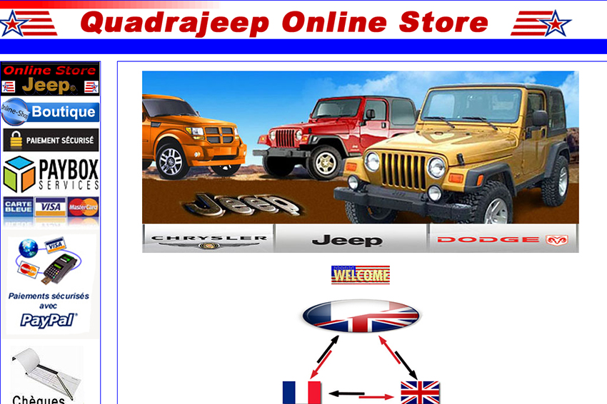 Quadrajeep Online Store