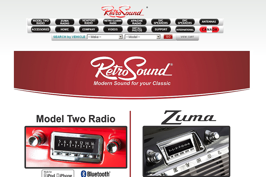 Retrosound, autoradio moderne pour oldtimers