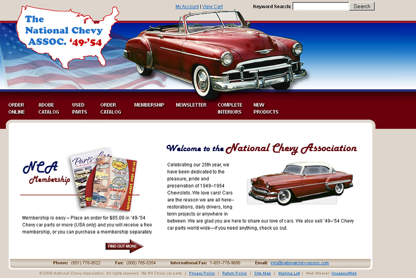 National Chevy Association 1949-1954