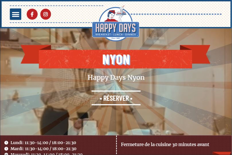 Happy Days Diner Nyon