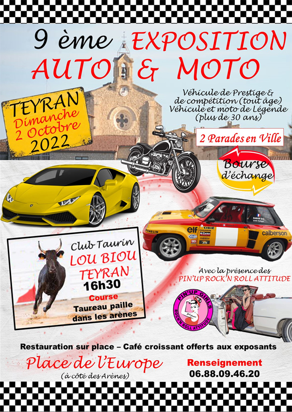 Exposition Auto & Moto Teyran 2022