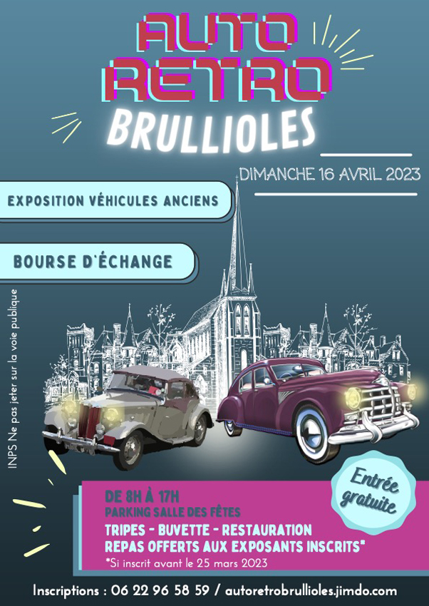 Auto Retro Brullioles 2023