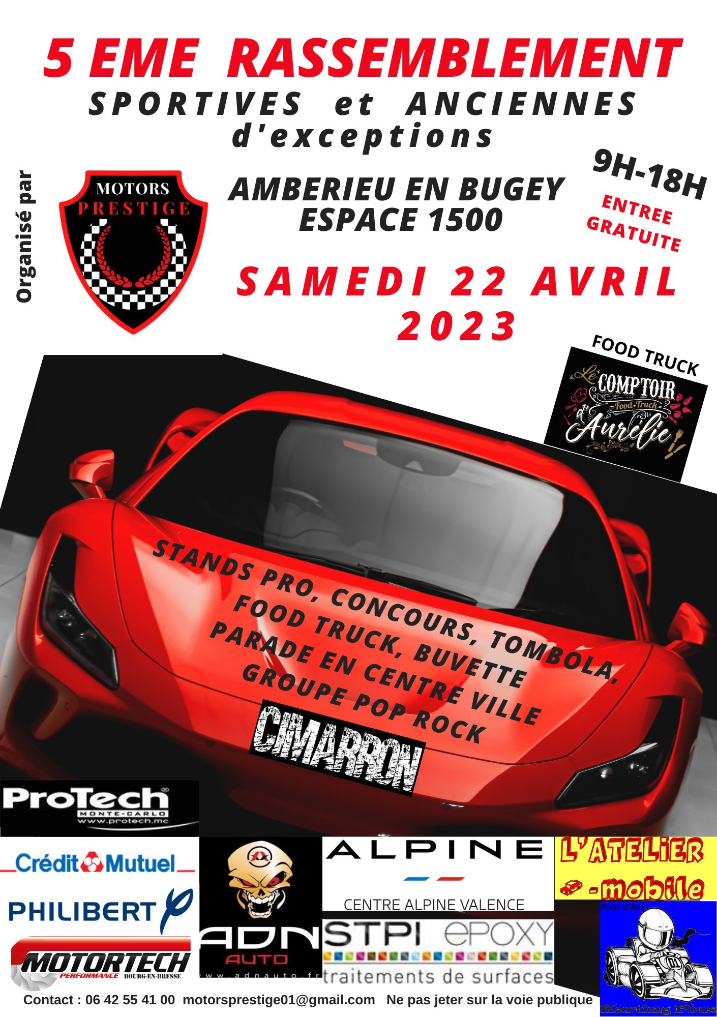 Sportives & Anciennes d'Exception d'Ambérieu-en-Bugey 2023