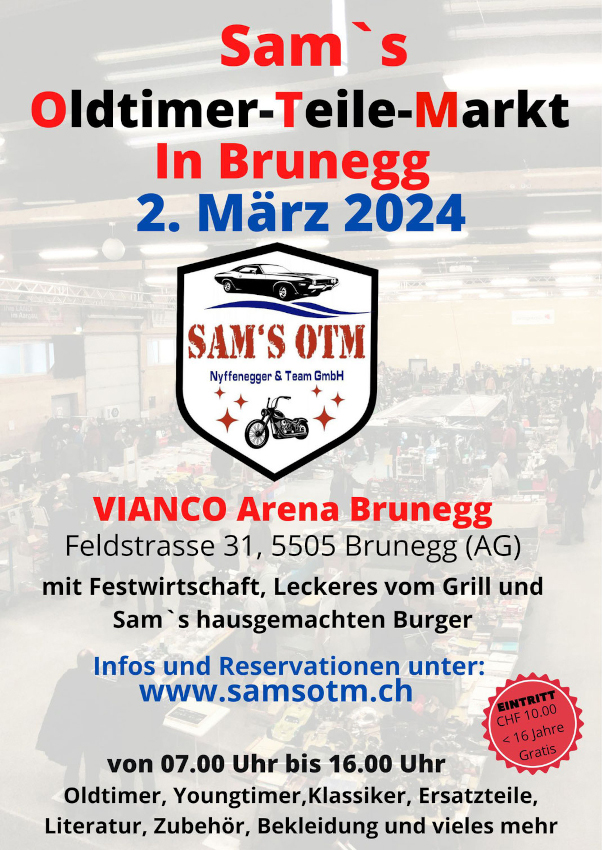 Sam's Oldtimer-Teile-Markt 2024