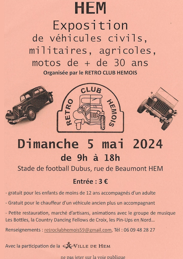 Exposition Retro Club Hémois 2024