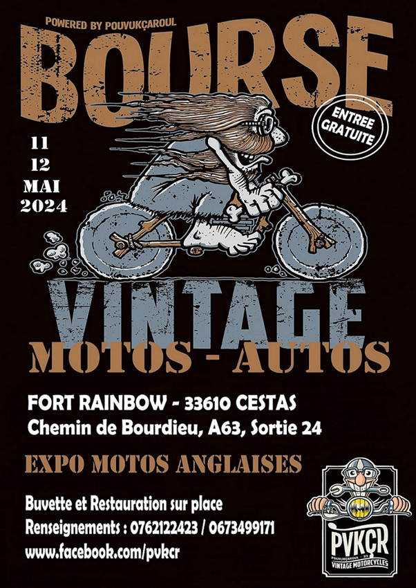 Bourse Vintage Motos-Autos Cestas 2024