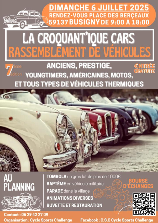 La Croquant'ique Cars 2025