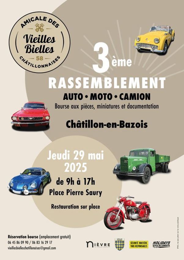 Rassemblement Vieilles Bielles 2025