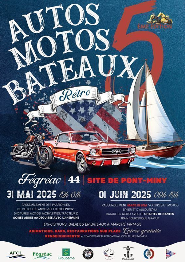 Autos Motos Bateaux Rétro 2025