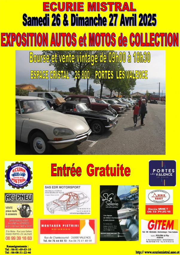 Bourse aux échanges & Expositions Ecurie Mistral 2025