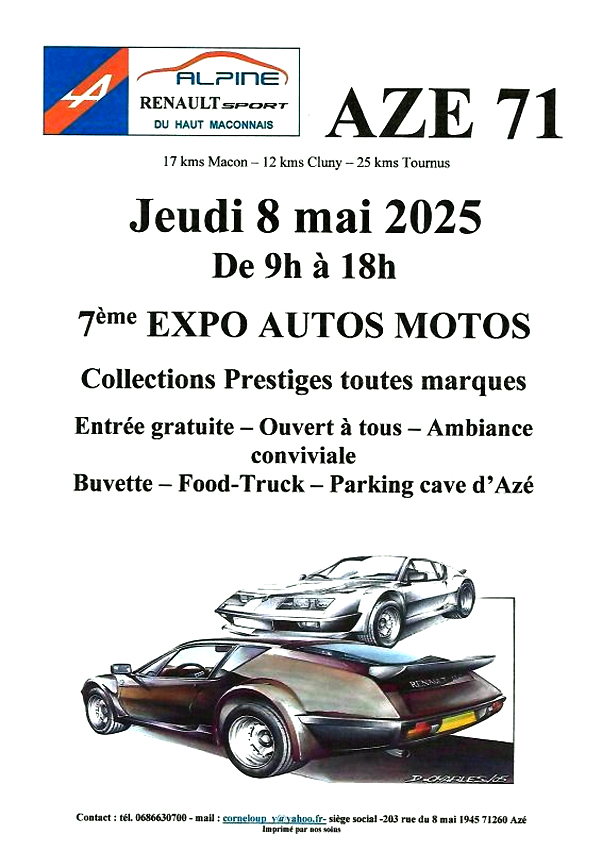 Expo Autos Motos Azé 2025