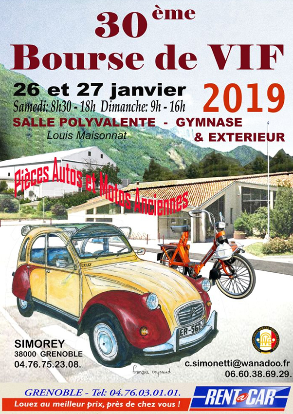 Bourse De Vif 2019