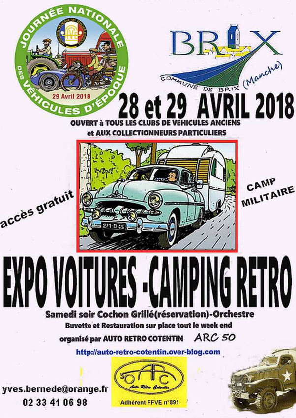 Expo Voitures Camping Retro 2018