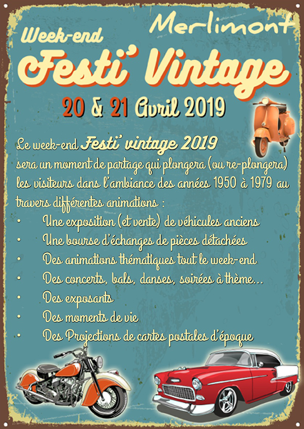 Festi Vintage Merlimont 2019
