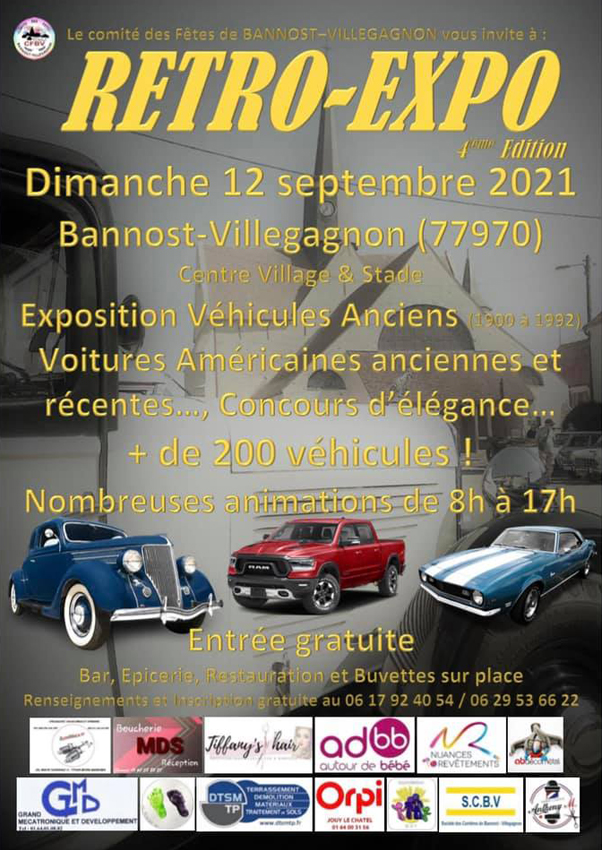 Retro Expo Bannost Villegagnon 2021