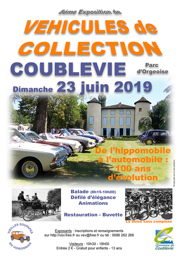 Vehicules Collection Coublevie 2019